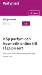Mobile Screenshot of parfymeri.se